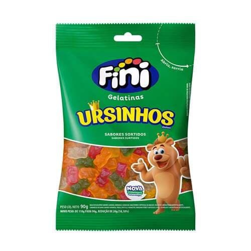 Bala de Gelatina Ursinhos 90g - Fini