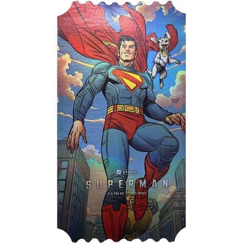 Card Colecionável Superman - Cinemark