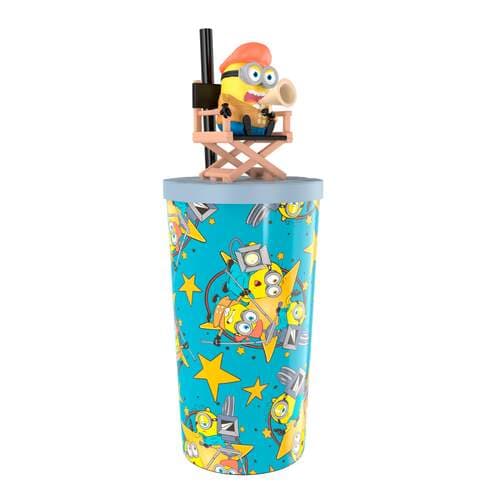 Copo com Topper Minion Diretor: Minions Monstros