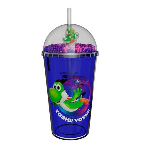 Copo com Topper Yoshi: Super Mario Galaxy - O Filme