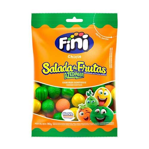 Chiclete Salada de Frutas Azedinhas 80g - Fini