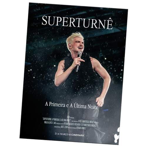 Poster A3 Superturnê Jão: A Primeira e A Última Noite