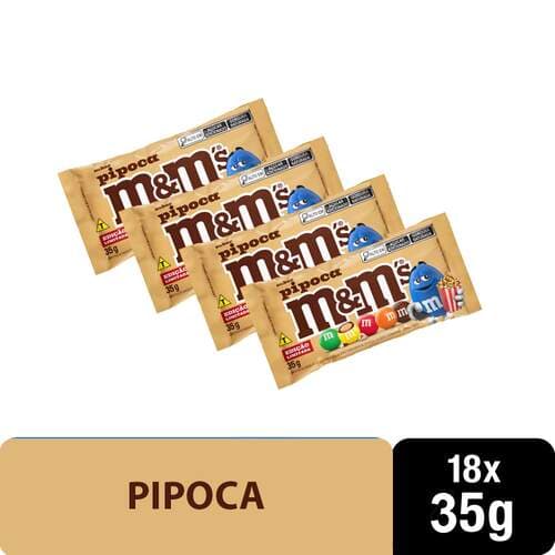Display de Chocolate MM'S Pipoca 18x35g - MM'S